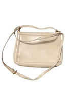 Lauren Ralph Lauren Cream Leather Crossbody Bag With Adjustable Strap &amp; ... - €20,54 EUR