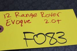 12-17 RANGE ROVER EVOQUE Load Board Trunk Liner Carpet F083 image 12