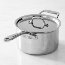 All-Clad G5™ Graphite Core Stainless-Steel Saucepan, 4-Qt. W/Lid - £121.86 GBP