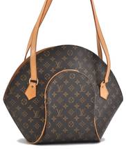 Authentic Louis Vuitton Monogram Ellipse Shopping Shoulder Bag M51128 LV 1405B - £1,801.56 GBP