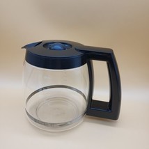 Cuisinart Coffee Pot 12 Cup Replacement Glass Carafe Black Lid Handle - £11.23 GBP