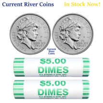 2026-P&amp;D Semiquincentenial Liberty Dimes 2 OBW Mint State ROLLS - $66.54