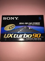 Sony UX Turbo 90 High Bias Blank Cassette Tape (1) (Sealed) - £11.50 GBP