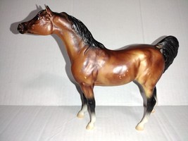 BREYER Horse Model  660 Black Stallion Chocolate Bay Arabian - £7.63 GBP