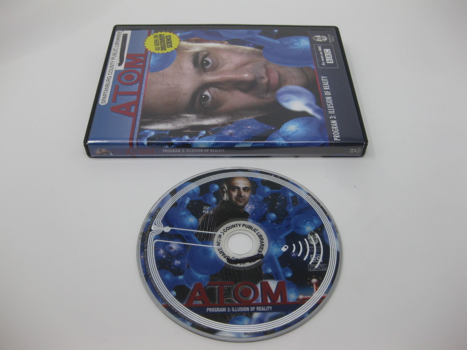 Atom Program 3: Illusion Of Reality DVD As Seen on BBC Discovery Science Ambrose - $29.99