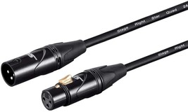 Black, Xlr-M To Xlr-F, 24Awg, Optimized For Analog Audio, Stage Right, 2... - £26.64 GBP