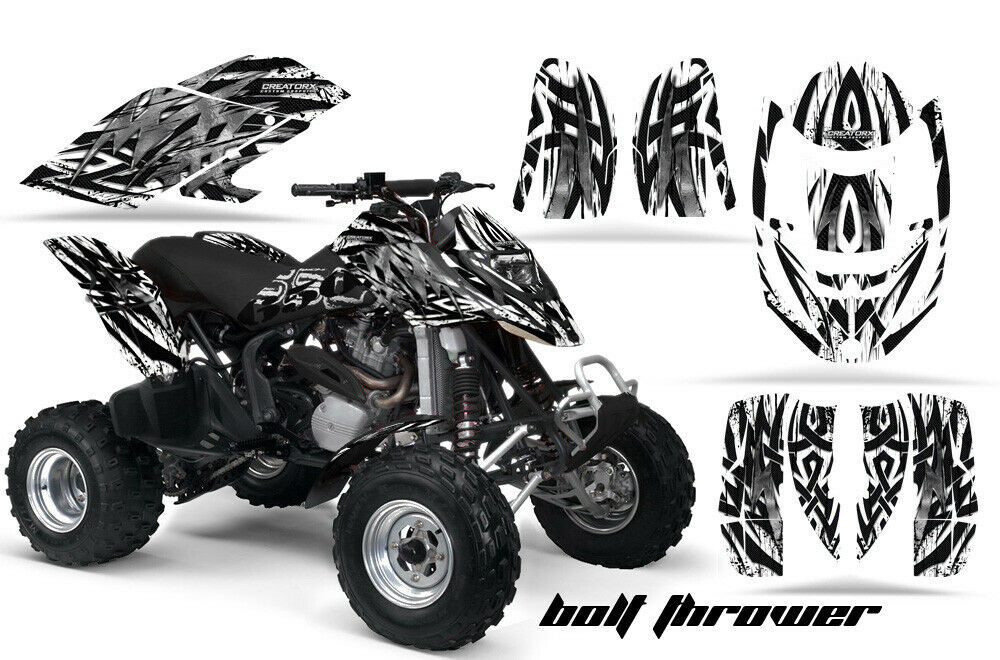 Primary image for CAN-AM DS650 BOMBARDIER GRAPHICS KIT DS650X CREATORX DECALS STICKERS BT WHITE