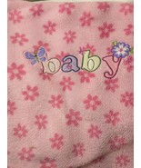Parent&#39;s Choice Baby Blanket Butterfly Flower pink floral embroidered ap... - $928.54 MXN