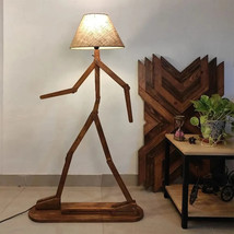 Handmade Walking men Design Floor Lamp Adjustable Light For Bedroom Livingroom - £87.63 GBP