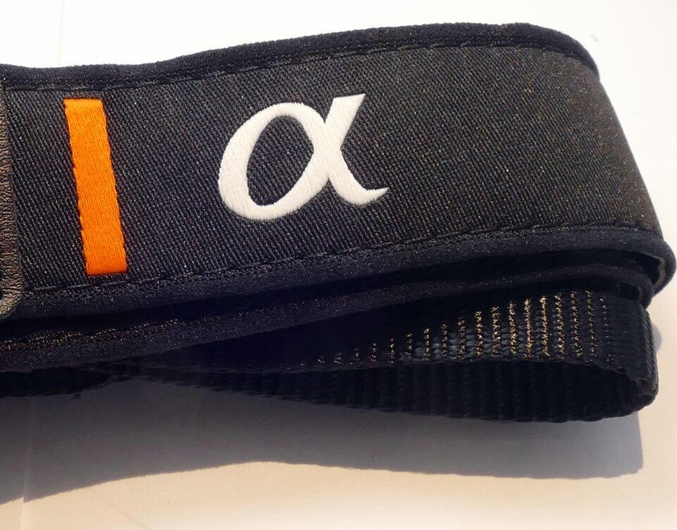 Sony Alpha α  Shoulder Camera  Strap Nylon canvas original α58 α38 α37 1" wide