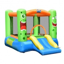 Inflatable Bounce House Jumper Castle Kid&#39;s Playhouse without Blower - Color: M - £151.55 GBP