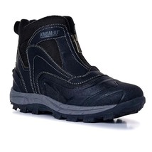 KHOMBU Boots Men&#39;s 9 Mason Outdoor Waterproof Rugged Slip-on Zipper Fron... - £48.70 GBP