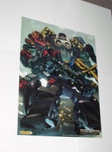 Transformers Poster #22 Micromasters by Pat Lee Roller Force Big Daddy Blaze Mas - £7.80 GBP