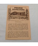 Vintage Praire Homestead South Dakota Brochure With Rodeo Ad - $183.76 MXN