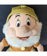 Happy Stuffed Animal Dwarf 7 Dwarves From Snow White Plush Walt Disney - $51.45 CAD