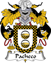 Pacheco Family Crest / Coat of Arms JPG and PDF - Instant Download - £2.29 GBP