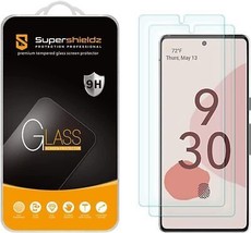 2 Pack Designed for Google Pixel 6 Tempered Glass Screen Protector 0.26mm Anti S - £13.07 GBP