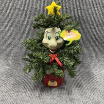 Vintage ‘97 Telco Christmas Talking &amp; Singing Tree The Pinecone Kid Orig... - $38.88