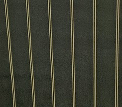 20 Yards Sunbrella Shade Outdoor Waterproof Fabric Cooper Black Striped 4988 47&quot; - £175.22 GBP
