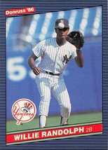 1986 Donruss #92 Willie Randolph New York Yankees ⚾ - £0.66 GBP