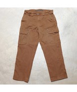 *READ* Duluth Trading Flex Fire Hose Cargo Canvas Utility Pants - Fits 3... - $34.12 CAD