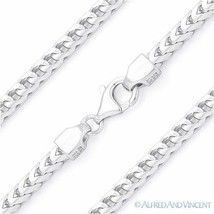 3.5mm Arrow Link Italian Franco Pesce Chain Italy .925 Sterling Silver Necklace - £91.11 GBP+