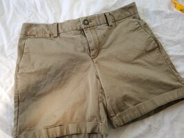 WOMENS BANANA REPUBLIC CASUAL CUTE HIKING SHORTS SIZE 4 DESERT TAN  - $13.46