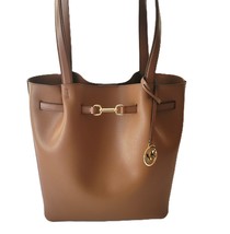 Michael Kors Carson Large NS North South Tote Handbag Luggage Leather - $2,452.65 MXN