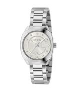 Gucci YA142504 Silver Dial Stainless Steel Strap Ladies Watch - £742.57 GBP