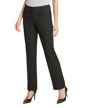 Ann Taylor Women&#39;s Signature Straight Leg Pants, Raven Black, Sz 6 (1401-3) - £67.05 GBP