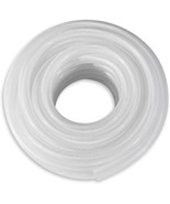 DAVCO 3/4&quot; ID × 10 ft Clear Braided Plastic Vinyl Tubing Flexible High P... - £26.74 GBP