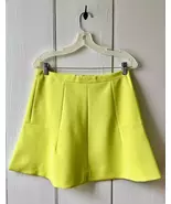 J. Crew Women’s Neon Yellow Mini Skirt M - $6.00