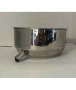 Omega Olympic Juicer 1000 Stainless Steel Bowl Spout Replacement Part - $315.32 MXN