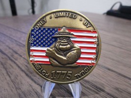 USMC Site Support Washington DC First Sergeant Braddy Challenge Coin #108L - £13.23 GBP