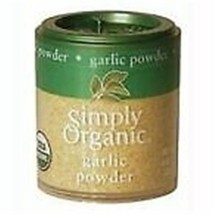 Simply Organic, Garlic Powder Organic, 0.92 Ounce - £5.77 GBP