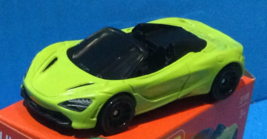 Matchbox McLaren 720S Spider Lime Green 3/100 New! 2022 Diecast Metal Licensed - £9.33 GBP