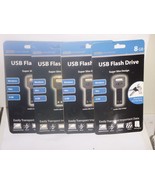 (4 pack)  Tech Universe USB Flash Drive - 8GB Storage Capacity - $14.01