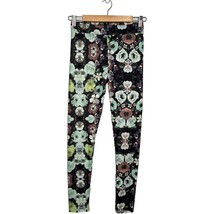 H &amp; M Floral Stretch Yoga Full  Workout Casual Lounge Leggings Black S - €13,85 EUR