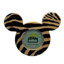 Disney Animal Kingdom Mickey Mouse Zebra Photo Frame 5" - $14.40