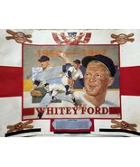 Whitey Ford (d. 2020) Autographed 16x20 Poster - New York Yankees - €51,55 EUR
