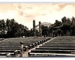 RPPC Open Air Theater San Juan Teotihuacan Mexico UNP Postcard H21 - $5.89