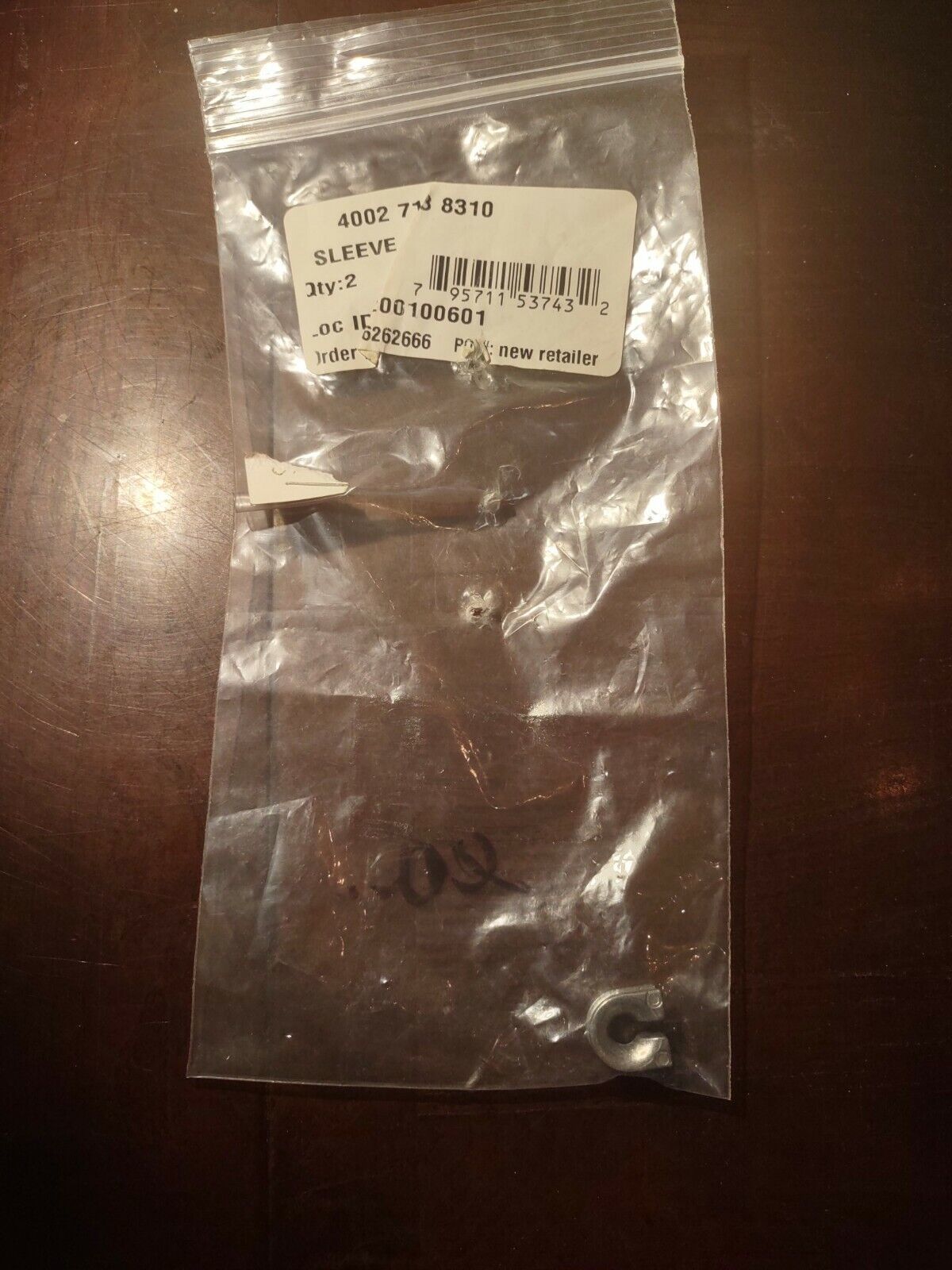 Sleeve Tool Part - $5.82