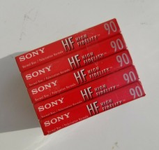 Sony 5C90HFR 90-Minute HF Cassette Tapes 5-Brick - $14.62