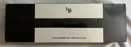 L&#39;ange LeDuo Grande 360° Airflow Titanium Styler That Curls Or Straightens Black - £119.58 GBP