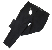 NWT J.Crew Cameron in Black Italian Stretch Wool Slim Crop Ankle Pants 16 - $92.00