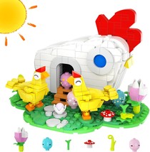 Easter Chicks Farm Henhouse Building Kit Gifts for Boys Girls Age 6 Easter Baske - £26.06 GBP