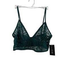 INC International Concepts Womens Lace Bralette Green Size Large New - $18.30