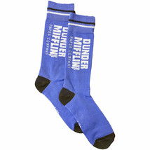 The Office Dunder Mifflin Logo Crew Socks Multi-Color - £12.01 GBP