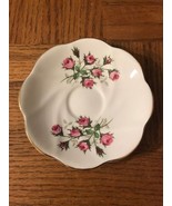 Royal Kent Small China Plate Accented With Roses-RARE VINTAGE-SHIPS N 24... - £19.79 GBP