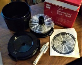 Dark Room GAF Developing Tank And Reel With Original Packaging Made In USA - £6.08 GBP